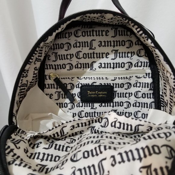 Juicy Couture Backpack Red Black Brand New with Tags - Picture 8 of 9